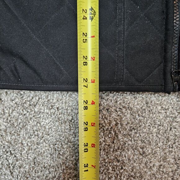 Pendleton Vest Mens Extra Large Black Quilted Faux Sherpa Western - Picture 7 of 9